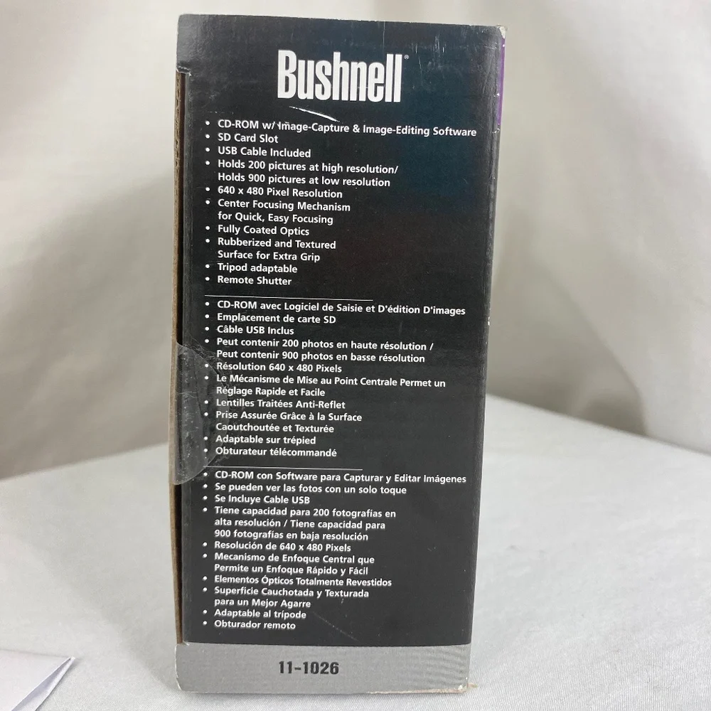 2006 Bushnell Imageview Binocular and Digital Camera #11-1026 + Accessories